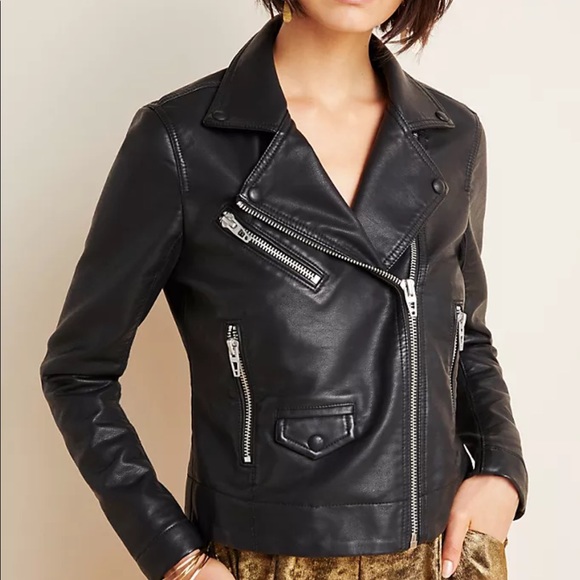 Blank NYC Jackets & Blazers - Blank NYC Misty Faux Leather Moto Jacket